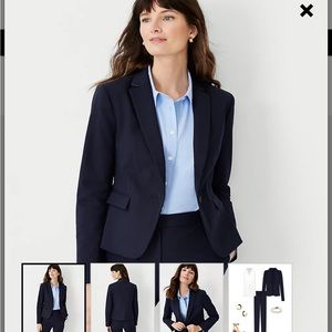 Ann Taylor Navy Blazer Suit Jacket